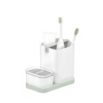 EKO Bento Bathroom Storage Caddy – White - Image 3