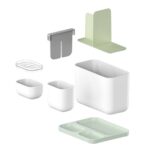 EKO Bento Bathroom Organizer – White - Image 6