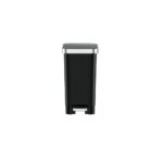 Pedal Bin 10L Black Plastic
