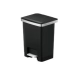 Pedal Bin 35L Black Plastic - Image 3