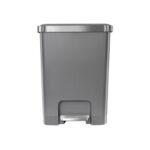 Pedal Bin 35L Grey Plastic