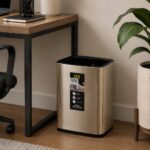 Open Top Trash Bin "LAGUNA"  10L Champagne Gold - Image 3