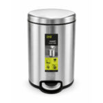 Dome Pedal Bin "Maggey" 12L SS Matt