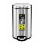 Dome Pedal Bin "Maggey" SS Matt - 20L