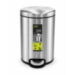 Dome Pedal Bin "Maggey" 8L SS Matt