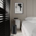 Dome Pedal Bin "Maggey" 12L Matt Black - Image 3