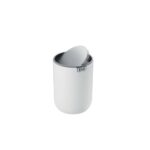 Fandy Table Top Trash Bin with 360° Swing Lid – 2.2L White - Image 3