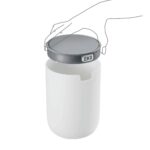 Fandy Table Top Trash Bin with 360° Swing Lid – 2.2L White - Image 6