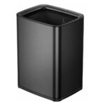 Open Top Trash Bin "LAGUNA" 10L Matt Black Finish