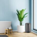 Dome Pedal Bin "Maggey" 12L Matt Black - Image 2