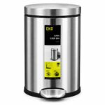 Pedal Bin " LUNA" 12L SS Brushed