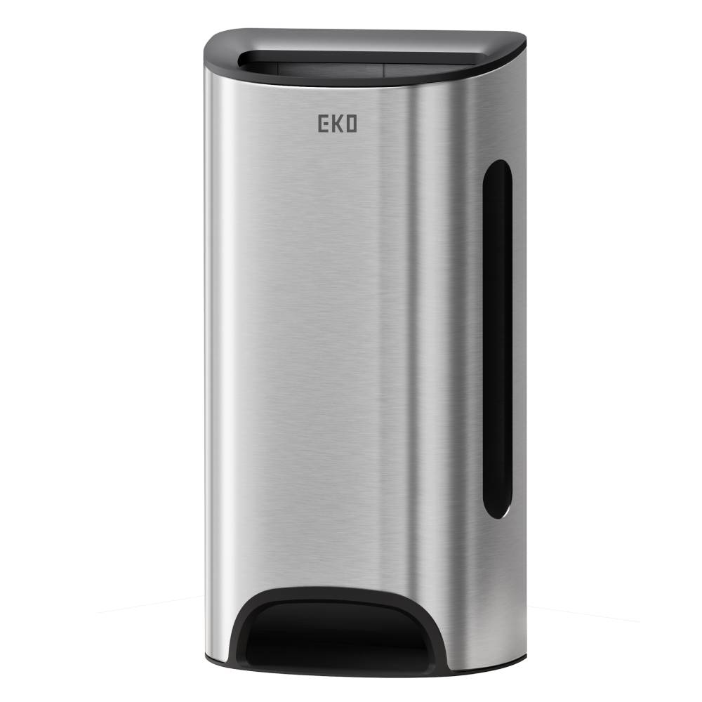 EKO-047-3 Tidy Bag Dispenser Stainless Steel Matt Mettalic - Image 1