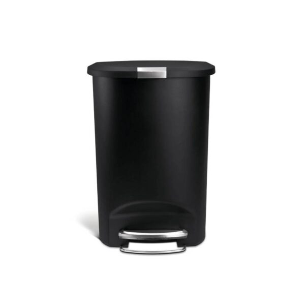 Padel Bin 50L Black Plastic