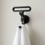 T-Shape Wall Hook – Matte Black - Image 2