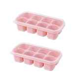 8 Grid Ice Tray with Lid - Image 3