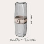 Crystal Portable Tooth Brush Holder - Image 3