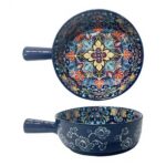 Handcrafted Ceramic Bowl with Handle