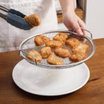 Stainless Steel Mini Fryer Strainer Basket Drainer Large - Image 3