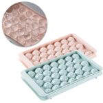 Plastic Mini Ice Ball Ice Cube Tray with Secure Lid