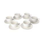 Danny Home Cappuccino Cup and Saucer 12pcs - Image 3