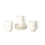 Danny Home Cappuccino Cup - Saucer 12pcs 220ml - Image 2