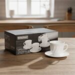 Danny Home Coffee Cup and Saucer Set 12pcs