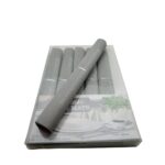 6-Piece Premium Table Placemats Set – (Black - Grey) - Image 2