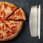 Stainless-Steel Pizza Cutter 12.5in Pizza Slicer - Image 3