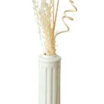 Flower Reed Diffuser Essence Home Fragrance Ribbed Ceramic
