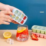 8 Grid Ice Tray with Lid - Image 8
