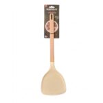 Silicone Turner with Wooden Handle