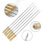 Stainless Steel BBQ Skewers Square 5mm (Pack of 6 Pcs)