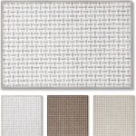 Premium Woven Floor Mat – Basketweave Design