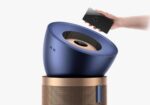 Big+Quiet Formaldehyde Air Purifier Prussian Blue/Gold - Image 5