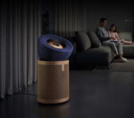 Big+Quiet Formaldehyde Air Purifier Prussian Blue/Gold - Image 4