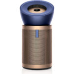 Big+Quiet Formaldehyde Air Purifier Prussian Blue/Gold