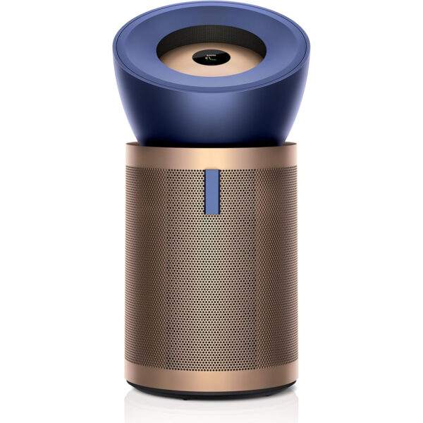 Big+Quiet Formaldehyde Air Purifier Prussian Blue/Gold