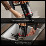 Piston Animal Submarine Vacuum Cleaner Matte Black/Copper - Image 5
