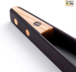 Premium Black Wenge Wooden Tongs - Image 3