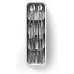 DrawerStore Compact Tiered Flatware Cutlery Organizer
