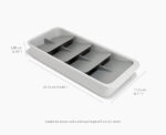 DrawerStore Large Tiered Flatware Cutlery Kitchen Drawer Organizer - Image 5