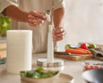 Tear Kitchen Roll Holder Light Stone - Image 3