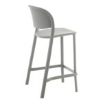 Modern Bar Stool Chair Set Of 2 – White - Image 5