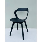Open Back Design Chair Set Of 2 - Black - Image 3