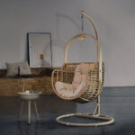 Modern Hanging Swing Chair - Birch Color - Image 4