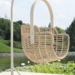 Modern Hanging Swing Chair - Birch Color - Image 2