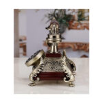 Antique Style Telephone with Ornate Base - Gold Finish - Image 3