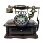 Retro Desk Telephone with Storage Drawer - Classic Edition