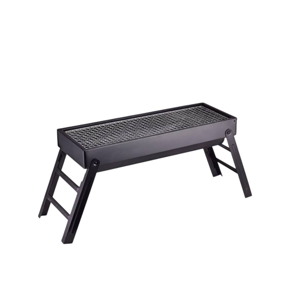 OSM-2413-1 Folding Outdoor Barbecue Grill With Coal Drawer - Image 1