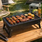 Foldable Outdoor Barbecue Grill - Image 2
